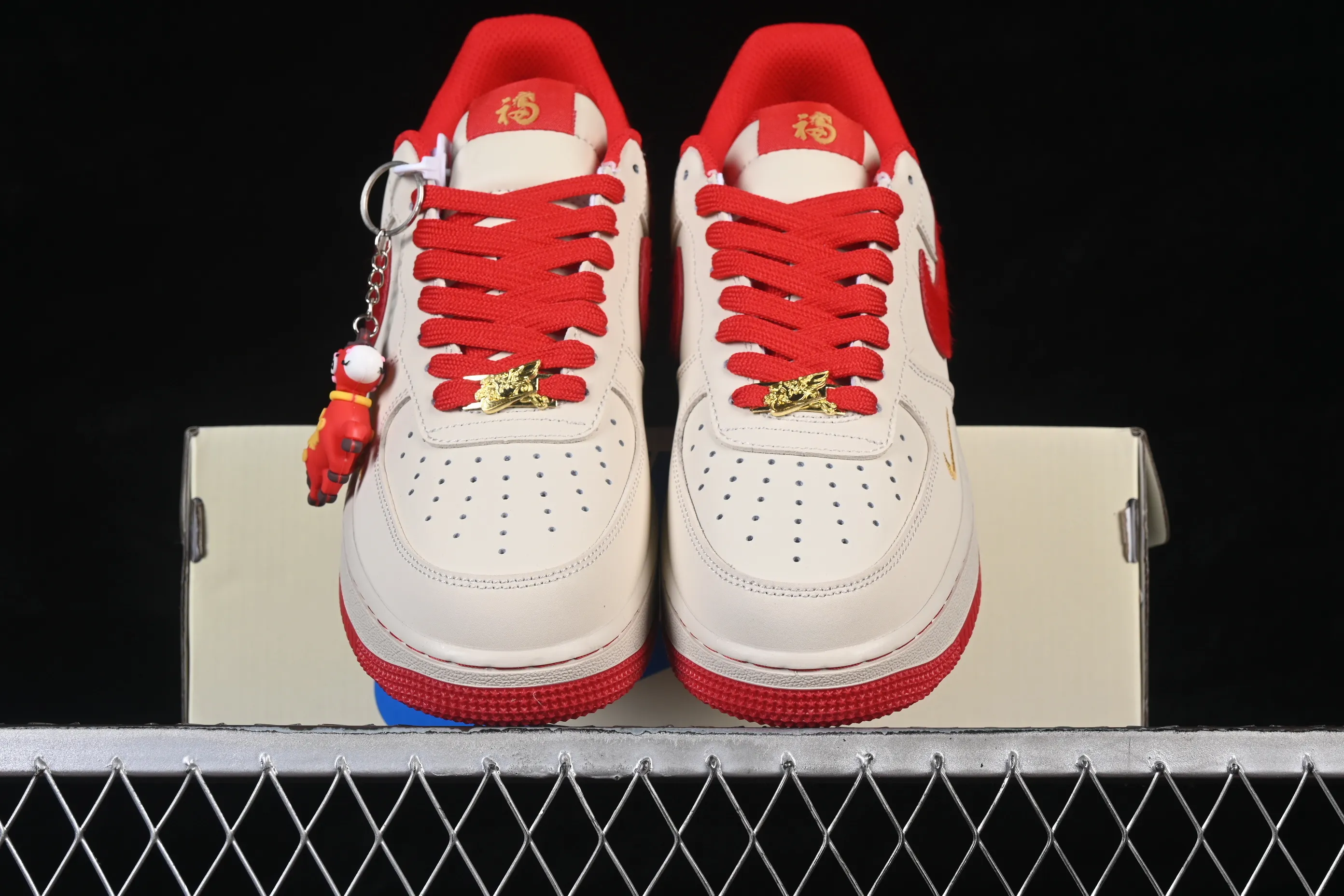 All Categories Nk Air Force 1 Air Force Series Nk Air Force 1 Low Air Force Low Nike Air Force 1'07 Low Year of the Horse Limited Off-white Yanhong Air Force 1 Low-top Casual Shoes NH0601-513